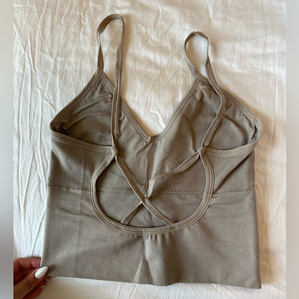 Shein cross back tank